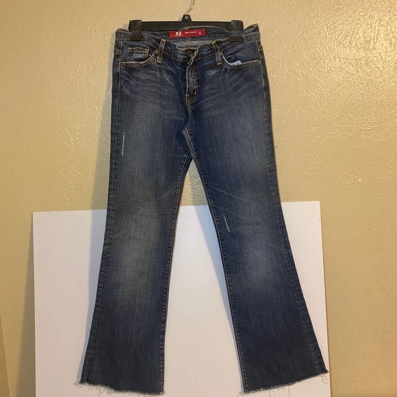 X2 Denim Laboratory Women Size 29 Flare Jeans - Picture 1 of 7